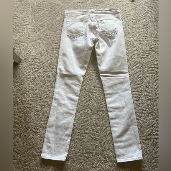 AG Adriano Goldschmied The Stilt Cigarette Leg Distressed Jeans 26R - Picture 4 of 10